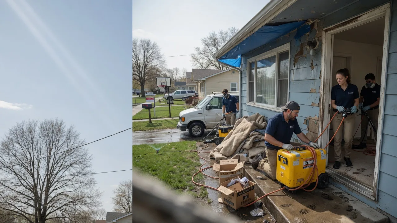 Basement Flood Cleanup in Saint Paul, KS near me